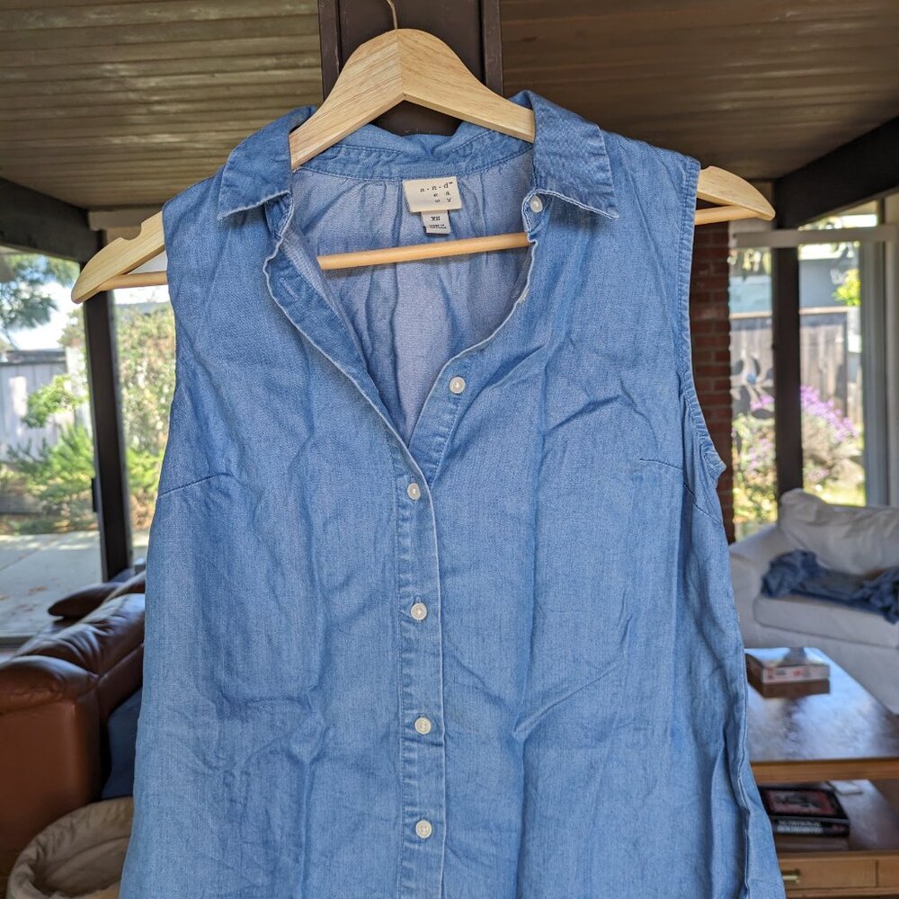 Jean Sleeveless Top